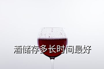 酒儲存多長時間最好