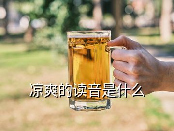 涼爽的讀音是什么