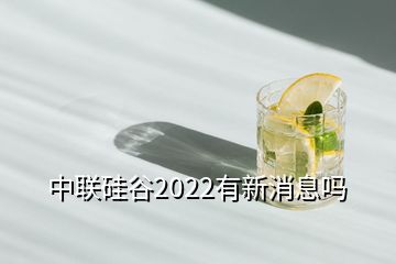 中聯(lián)硅谷2022有新消息嗎