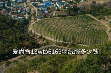 愛尚雪13wto6169羽絨服多少錢