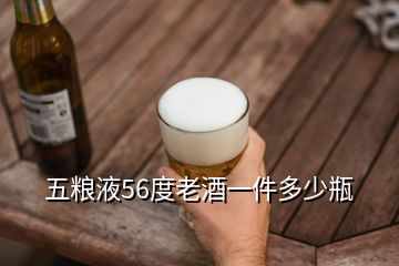 五糧液56度老酒一件多少瓶