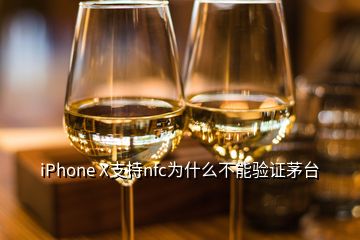 iPhone X支持nfc為什么不能驗(yàn)證茅臺