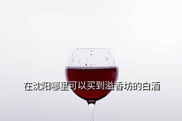 在沈陽哪里可以買到溢香坊的白酒