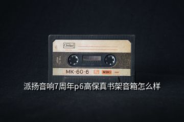 派揚(yáng)音響7周年p6高保真書(shū)架音箱怎么樣