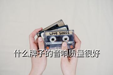 什么牌子的音響質(zhì)量很好