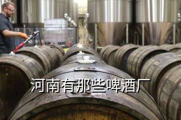 河南有那些啤酒廠