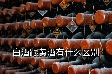 白酒跟黃酒有什么區(qū)別