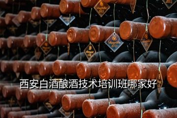 西安白酒釀酒技術(shù)培訓(xùn)班哪家好