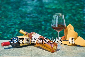 53度國(guó)醬酒多少錢一瓶