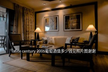 lafite century 2005葡萄酒值多少錢(qián)見(jiàn)照片圖謝謝