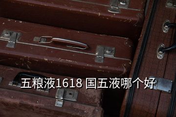 五糧液1618 國(guó)五液哪個(gè)好