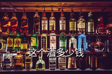 這個酒多少錢