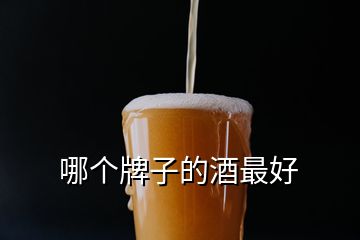 哪個牌子的酒最好