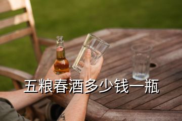 五糧春酒多少錢(qián)一瓶