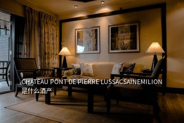 CHATEAU PONT DE PIERRE LUSSACSAINEMILION 是什么酒產(chǎn)