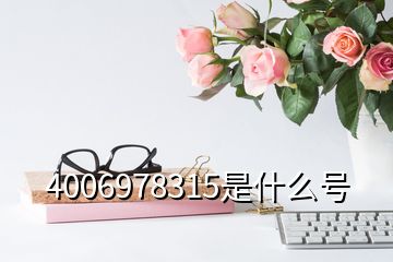 4006978315是什么號