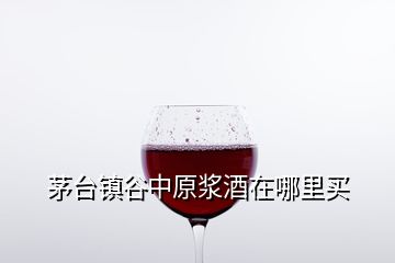 茅臺鎮(zhèn)谷中原漿酒在哪里買