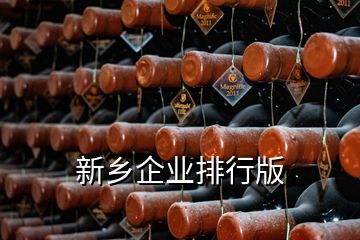 新鄉(xiāng)企業(yè)排行版