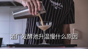 酒廠發(fā)酵池升溫慢什么原因