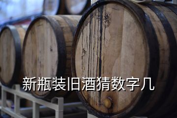 新瓶裝舊酒猜數(shù)字幾