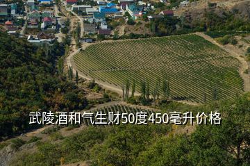 武陵酒和氣生財50度450毫升價格