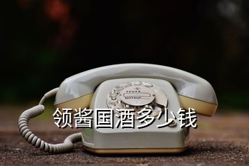 領醬國酒多少錢