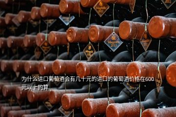 為什么進(jìn)口葡萄酒會有幾十元的進(jìn)口的葡萄酒價(jià)格在600元以上的算