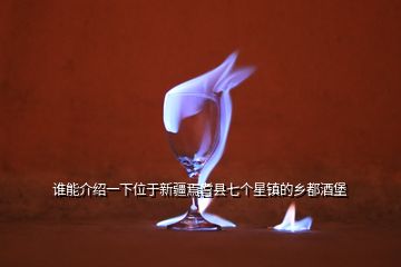 誰能介紹一下位于新疆焉耆縣七個星鎮(zhèn)的鄉(xiāng)都酒堡