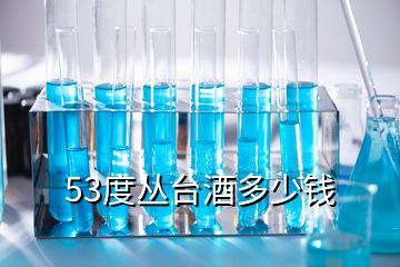 53度叢臺酒多少錢