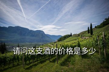 請問這支酒的價格是多少