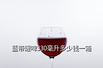 藍帶罐啤330毫升多少錢一箱