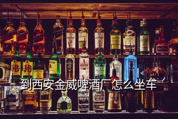 到西安金威啤酒廠怎么坐車