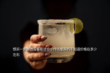 想買一套釀酒設(shè)備能適合小作坊使用的不知道價格在多少左右