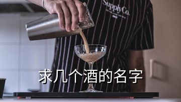 求幾個(gè)酒的名字