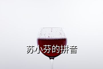 蘇小芬的拼音