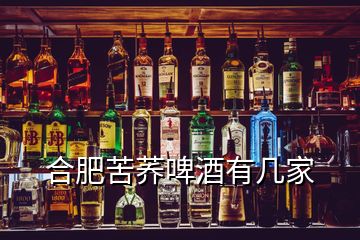 合肥苦蕎啤酒有幾家