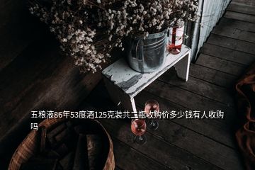 五糧液86年53度酒125克裝共二瓶收購(gòu)價(jià)多少錢(qián)有人收購(gòu)嗎