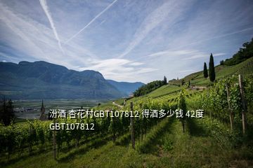 汾酒 杏花村GBT107812 得酒多少錢 42度 GBT107812