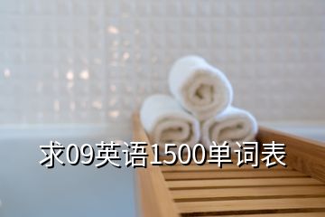 求09英語1500單詞表