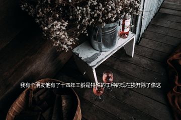 我有個(gè)朋友他有了十四年工齡是特殊的工種的現(xiàn)在挨開除了像這