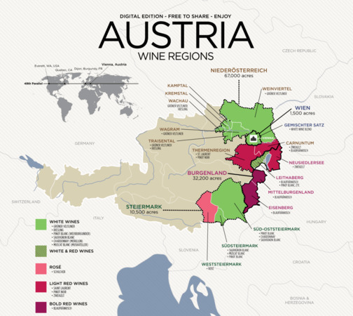 奧地利產(chǎn)區(qū)有哪些(奧地利哪個國家的)