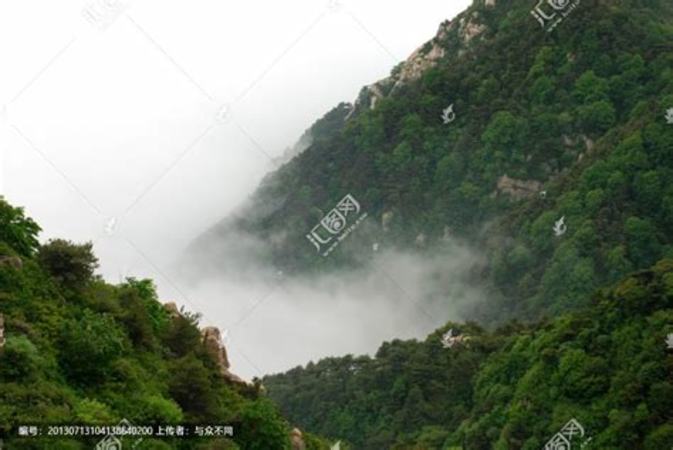 泰山云海屬于哪里,沒看過泰山云海