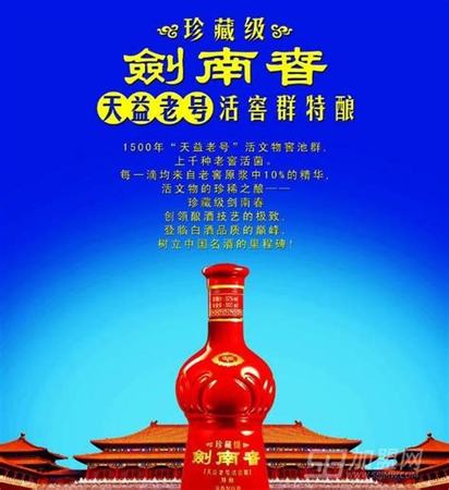 劍南春什么酒,劍南春酒和瀘州老窖酒